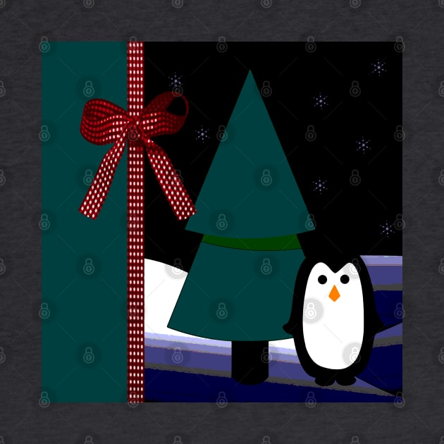 Christmas Penguin by SandraKC